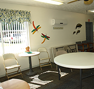 interior of community room
