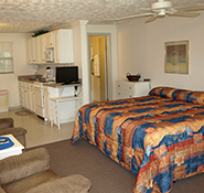 Motel Room b - Bed